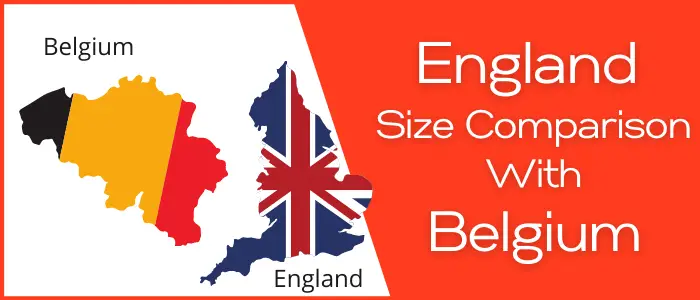 Is England Bigger than Belgium