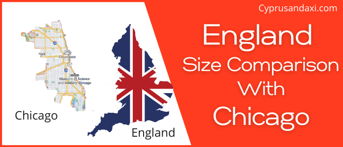 Is England Bigger than Chicago