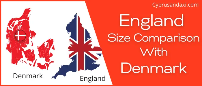 Is England Bigger than Denmark
