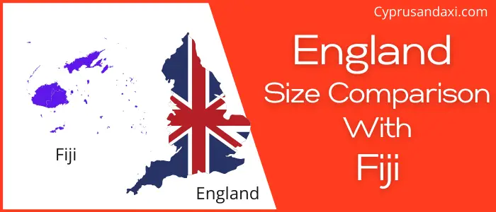 Is England Bigger than Fiji