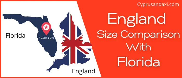 Is England Bigger than Florida