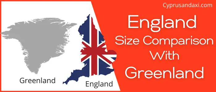 Is England Bigger than Greenland
