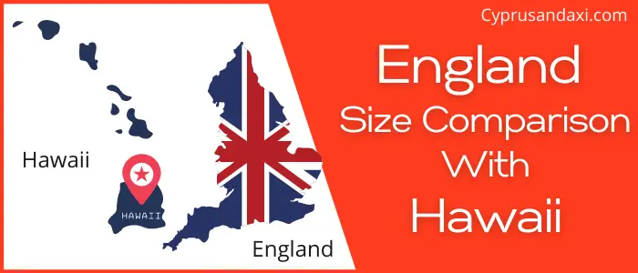 Is England Bigger than Hawaii