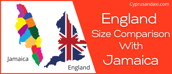 Is England Bigger than Jamaica