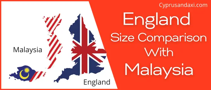 Is England Bigger than Malaysia