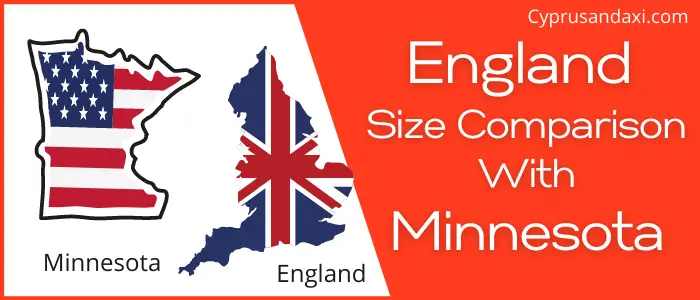 Is England Bigger than Minnesota