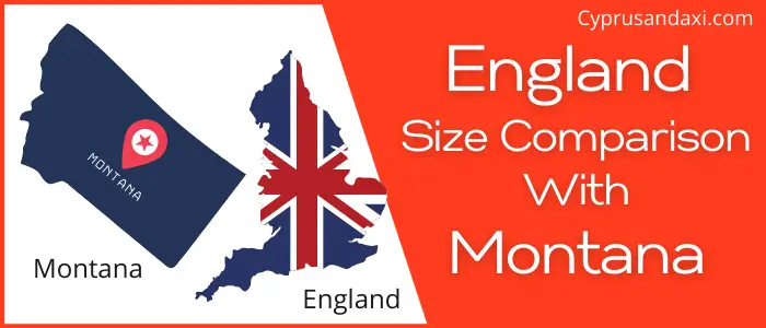 Is England Bigger than Montana