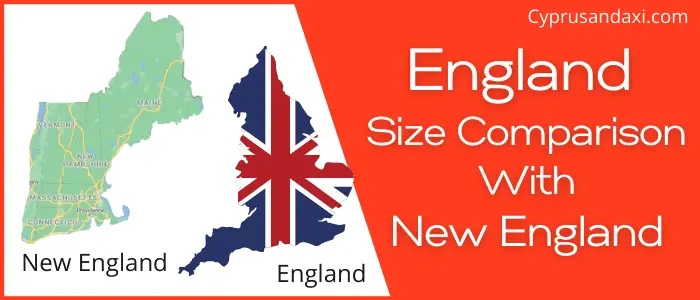 Is England Bigger than New England