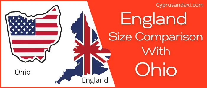 Is England Bigger than Ohio