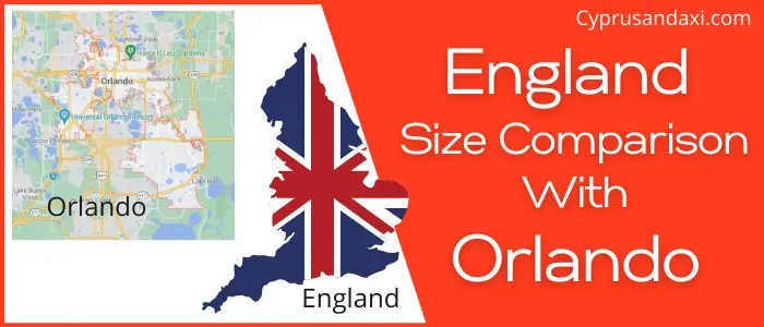 Is England Bigger than Orlando