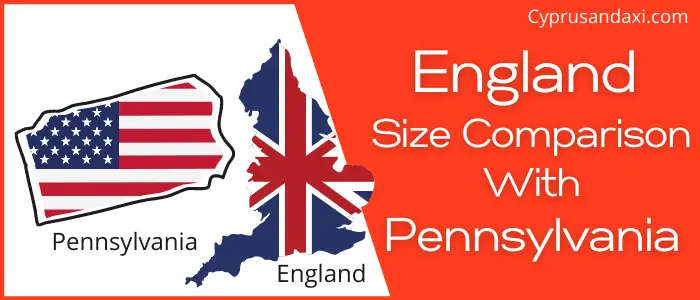 Is England Bigger than Pennsylvania
