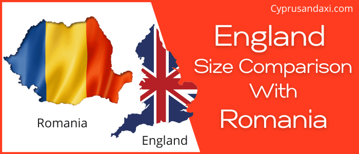 Is England Bigger than Romania