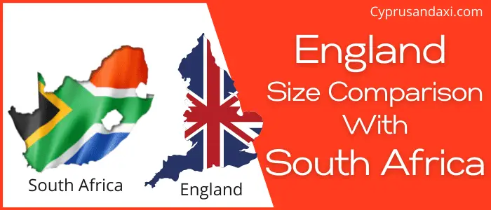 Is England Bigger than South Africa