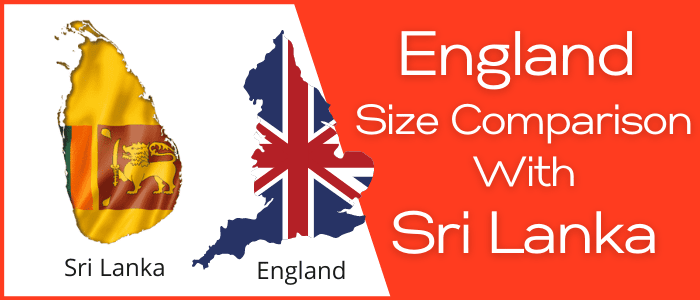 Is England Bigger than Sri Lanka