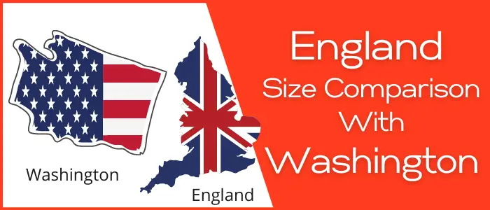 Is England Bigger than Washington