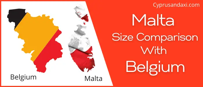 Is Malta Bigger Than Belgium