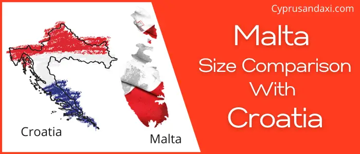 Is Malta Bigger Than Croatia