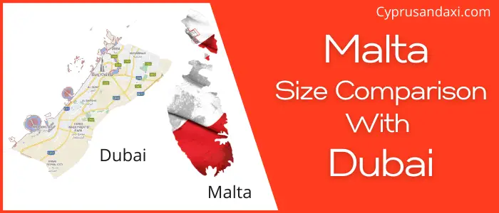 Is Malta Bigger Than Dubai
