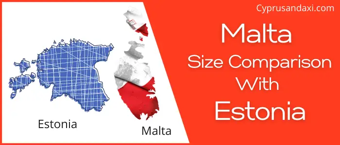 Is Malta Bigger Than Estonia