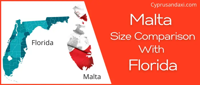 Is Malta Bigger than Florida