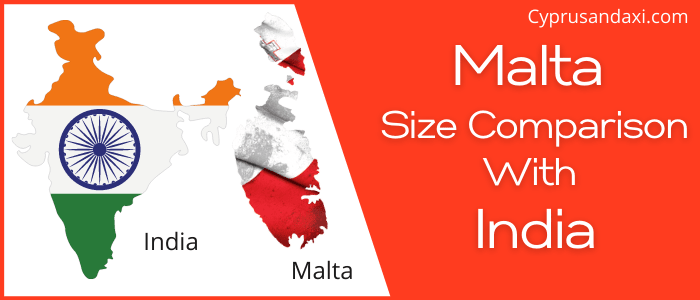 Is Malta Bigger than India