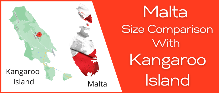 Is Malta Bigger than Kangaroo Island
