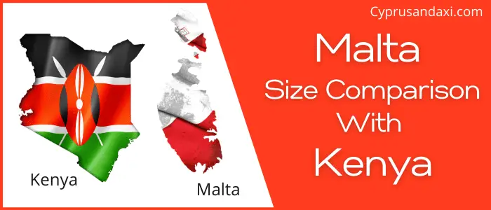Is Malta Bigger than Kenya