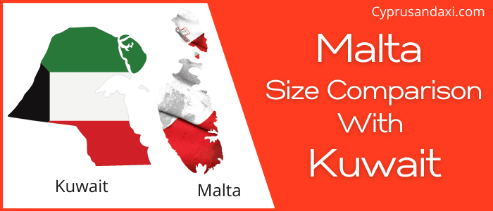 Is Malta Bigger than Kuwait