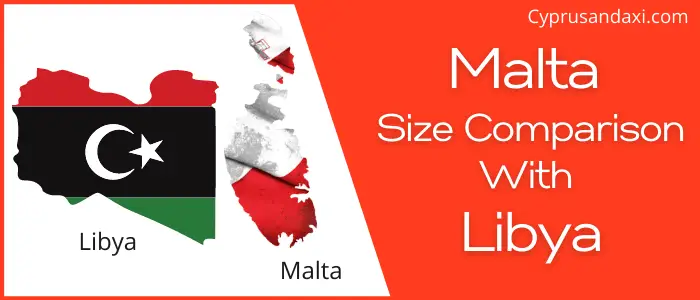 Is Malta Bigger than Libya