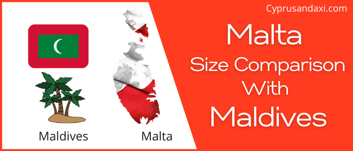 Is Malta Bigger than Maldives