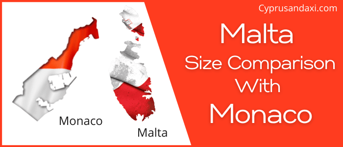 Is Malta Bigger than Monaco