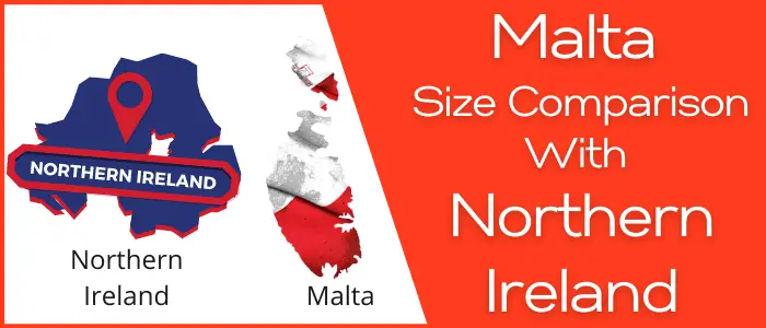 Is Malta Bigger than Northern Ireland