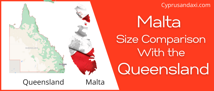 Is Malta Bigger than Queensland