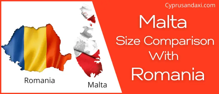 Is Malta Bigger than Romania