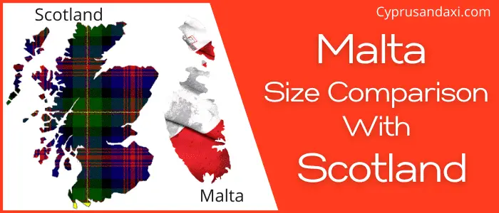 Is Malta Bigger than Scotland
