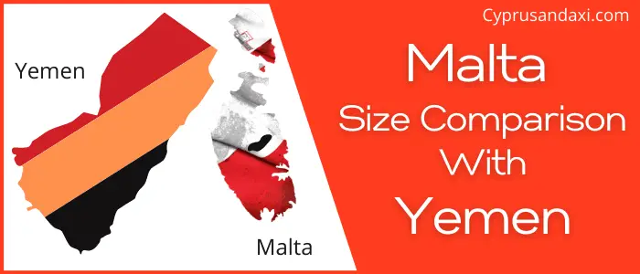 Is Malta Bigger than Yemen