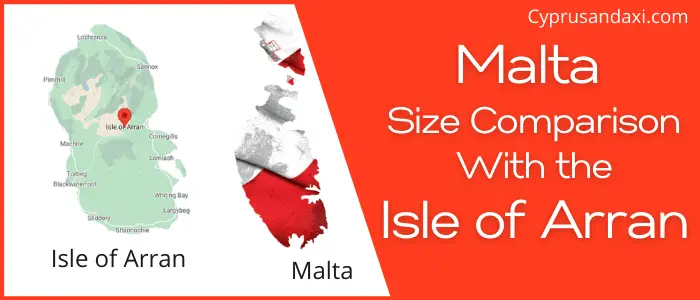 Is Malta Bigger than the Isle of Arran