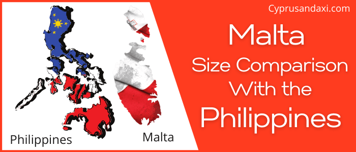 Is Malta Bigger than the Philippines
