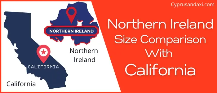 Is Northern Ireland bigger than California