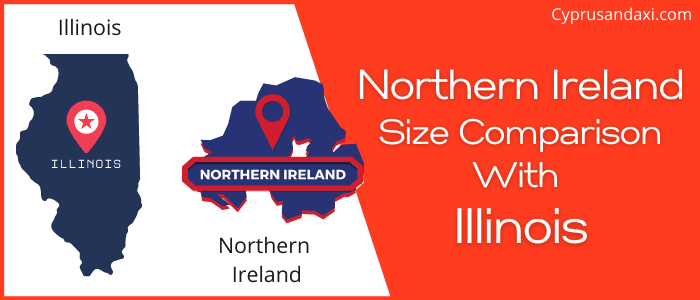 Is Northern Ireland bigger than Illinois
