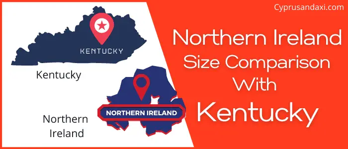Is Northern Ireland bigger than Kentucky