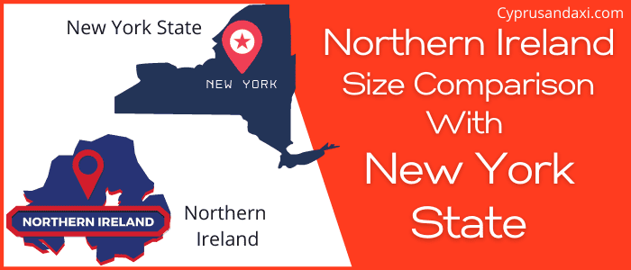Is Northern Ireland bigger than New York State