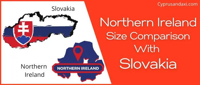 Is Northern Ireland bigger than Slovakia