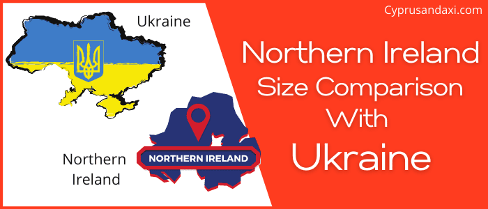Is Northern Ireland bigger than Ukraine