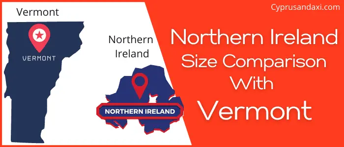 Is Northern Ireland bigger than Vermont