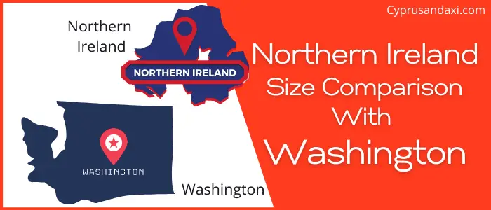 Is Northern Ireland bigger than Washington
