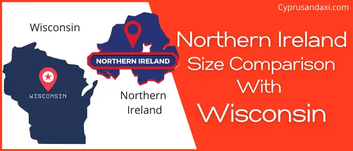 Is Northern Ireland bigger than Wisconsin