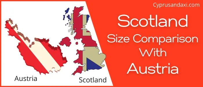 Is Scotland bigger than Austria