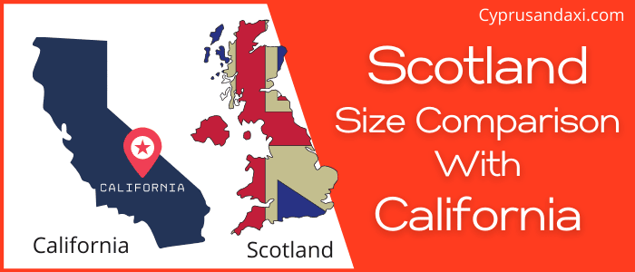 Is Scotland bigger than California