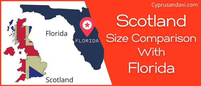 Is Scotland bigger than Florida
